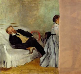 Monsieur y Madame Edouard Manet, 1868-69